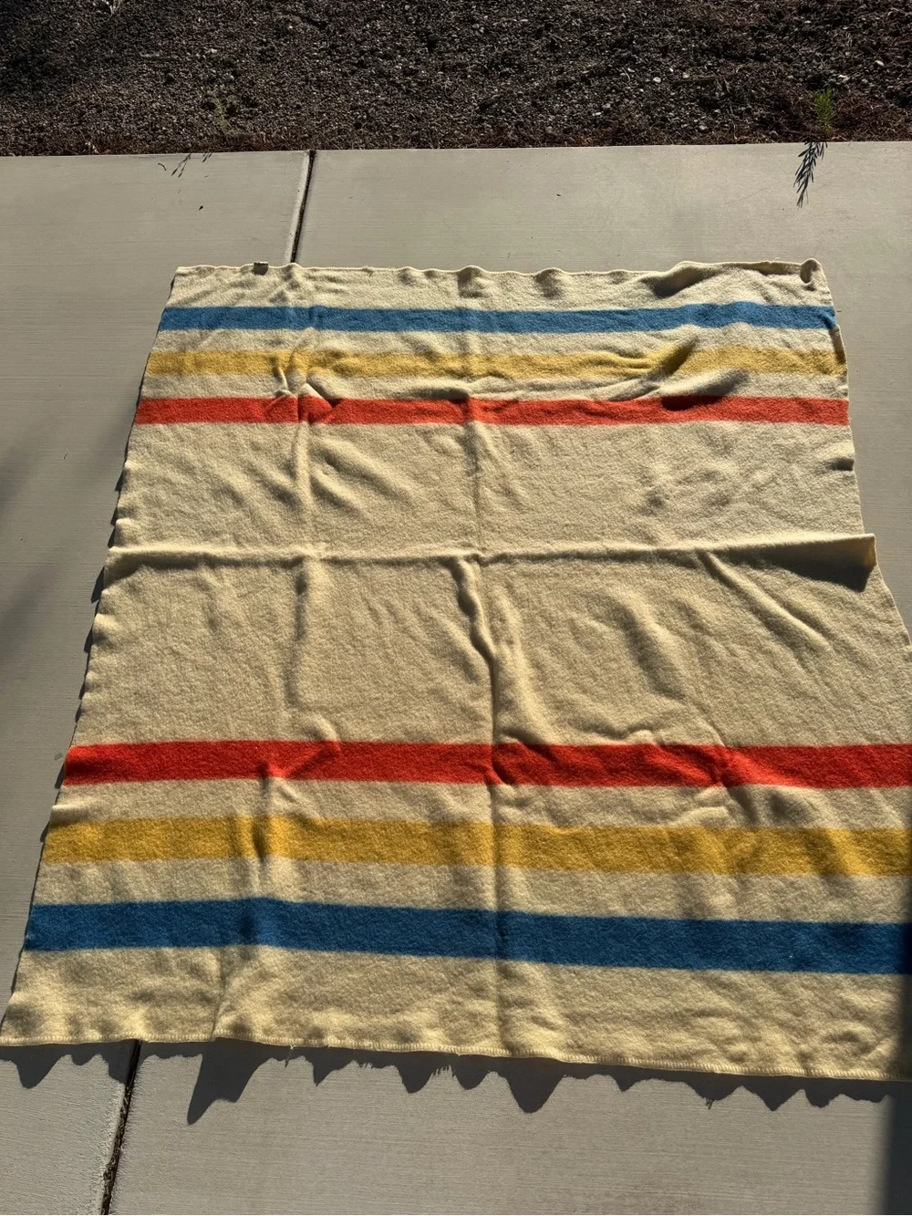 Vintage Golden Dawn 100% Wool Queen Penney’s